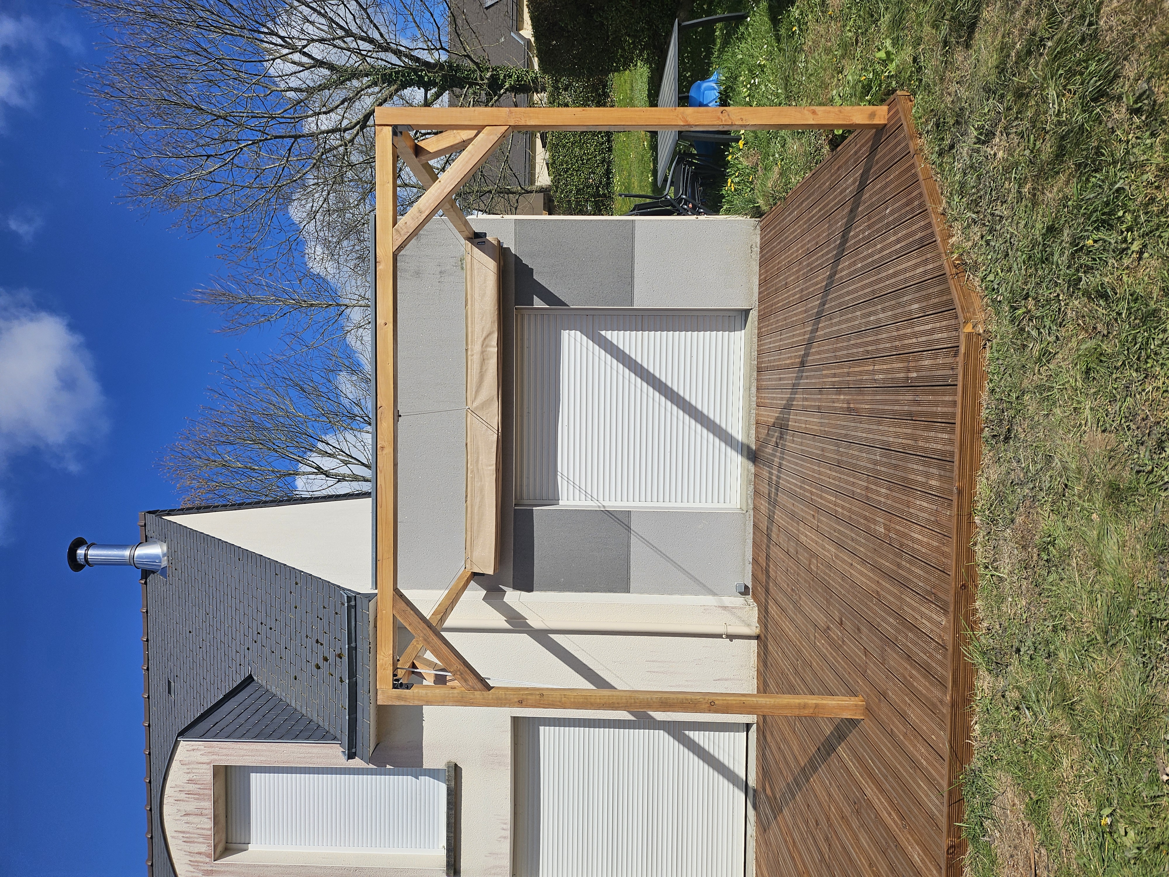 cloture jardin plelan le grand